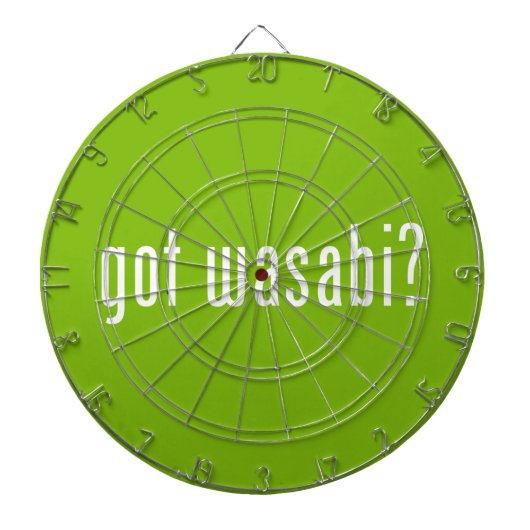 Heb je wasabi? dartbord (Voorkant)