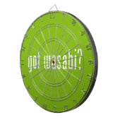 Heb je wasabi? dartbord (Voorkant Rechts)