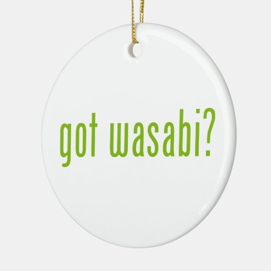 Heb je wasabi? keramisch ornament (Links)