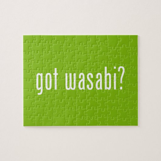 Heb je wasabi? legpuzzel (Horizontaal)