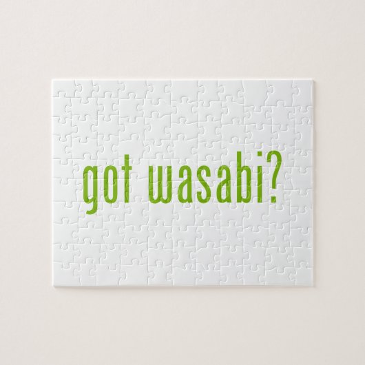 Heb je wasabi? legpuzzel (Horizontaal)
