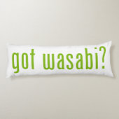 Heb je wasabi? lichaamskussen (Achterkant)
