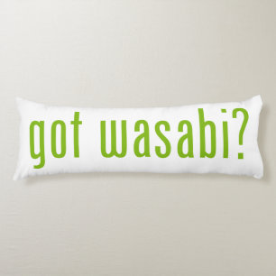 Heb je wasabi? lichaamskussen