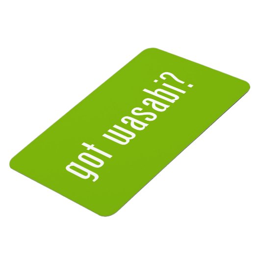 Heb je wasabi? magneet (Linkerzijde)