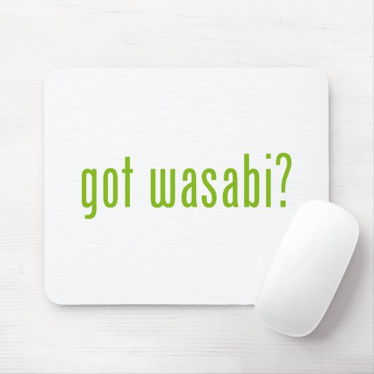 Heb je wasabi? muismat (Met muis)