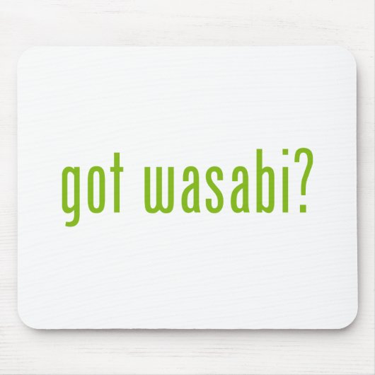 Heb je wasabi? muismat (Voorkant)