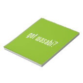 Heb je wasabi? notitieblok (Linkerzijde)