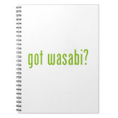 heb je wasabi? notitieboek (Voorkant)