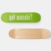 Heb je wasabi? persoonlijk skateboard (Horizontaal)