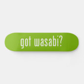 Heb je wasabi? persoonlijk skateboard (Horizontaal)