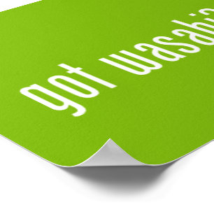 Heb je wasabi? poster