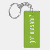 Heb je wasabi? sleutelhanger (Voorkant Links)