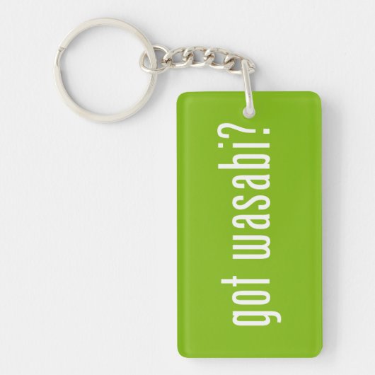 Heb je wasabi? sleutelhanger (Voorkant)