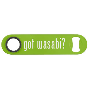 Heb je wasabi? speed flessenopener