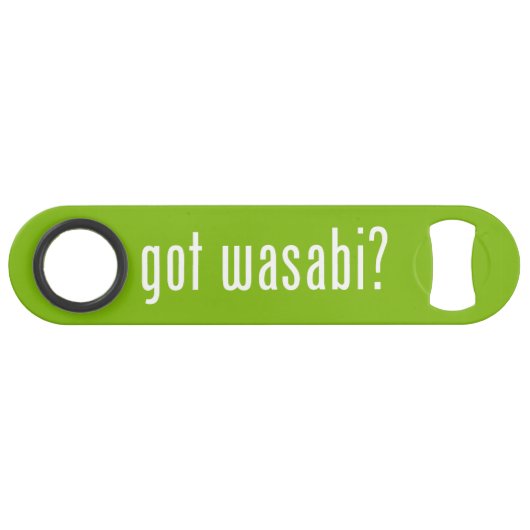 Heb je wasabi? speed flessenopener (Voorkant (Horizontaal))