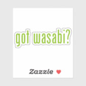 Heb je wasabi? sticker (Vel)