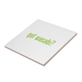 Heb je wasabi? tegeltje (Zijkant)