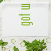 Heb je wasabi? theedoek (Gevouwen)