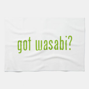 Heb je wasabi? theedoek