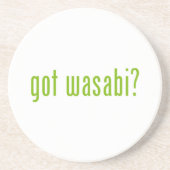 Heb je wasabi? zandsteen onderzetter (Voorkant)