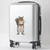 Heb je wat noten? sticker (Koffer)