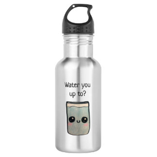 Heb je water? waterfles