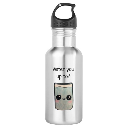 Heb je water? waterfles (Voorkant)