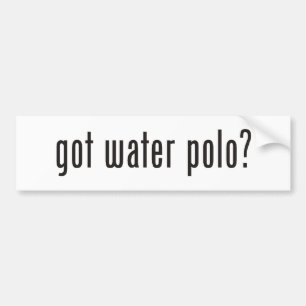Heb je waterpolo? bumpersticker