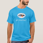 Heb je weer? T-Shirt (Small Wintry Logo) (Voorkant)