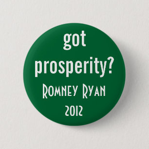 Heb je welvaart? ronde button 5,7 cm