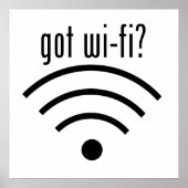 Heb je wi-fi? poster (Voorkant)