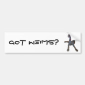 Heb je Wims? spuitbumper Bumpersticker (Voorkant)