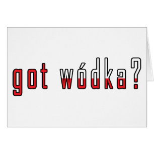 Heb je wodka? Markering