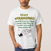 Heb je Wolbachia? van RoseWrites T-shirt (Voorkant)