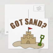Heb je Zand? Briefkaart (Voorkant / Achterkant)
