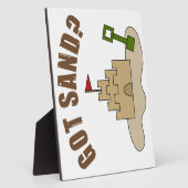 Heb je Zand? Fotoplaat (Zijkant)