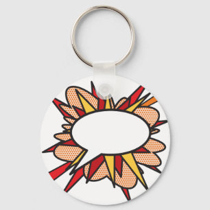 HEB JE ZEGGEN! Speech Bubble Sleutelhanger