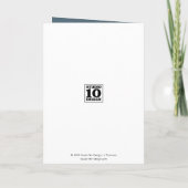 Heb je zelf een prehistorische kerst! bedankkaart (Achterkant)