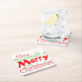 Heb je zelf een prettig kerstfeestdag Onderzetter (Insitu)