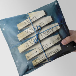 Heb je zelf een prettige kerstak tissuepapier