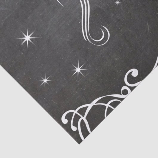 Heb je zelf een prettige kerstak tissuepapier (Detail)