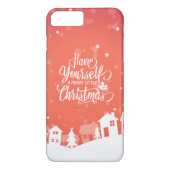 Heb je zelf een prettige kerstcadeautas Case-Mate iPhone case (Achterkant)