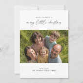 Heb je zelf een prettige kerstfoto feestdagenkaart (Voorkant)