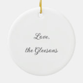 Heb je zelf een prettige kerstrendiertje cl keramisch ornament (Achterkant)