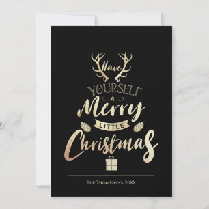 Heb je zelf ook nog een beetje kerstgoud zwart