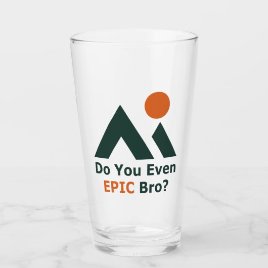 Heb je zelfs epische broer? glas (Voorkant)