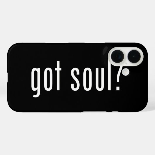 heb je ziel? Case-Mate iPhone case (Achterkant (horizontaal))