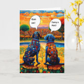 Heb je zin in een pint kaart (Gele Bloem)