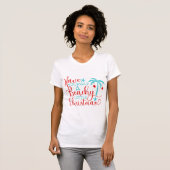 Heb jezelf een beachy kerst t-shirt (Voorkant volledig)