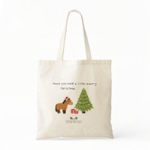 Heb jezelf een beetje Mare-y Christmas Canvas tas